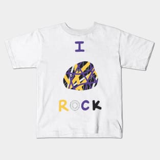 Pride rocks - non-binary Kids T-Shirt